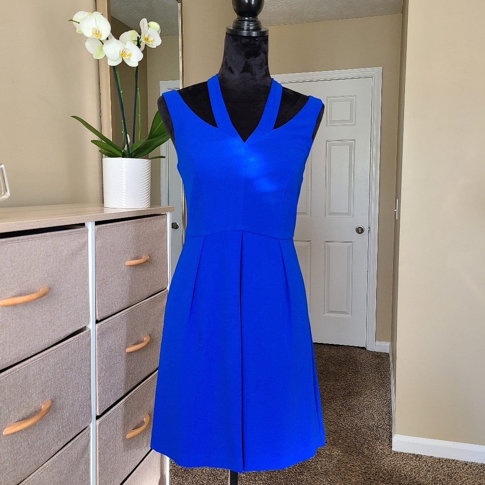 Cece Blue Day, Casual, Tea Dress With Pockets!